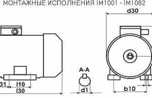 Электродвигатель 5 А схема